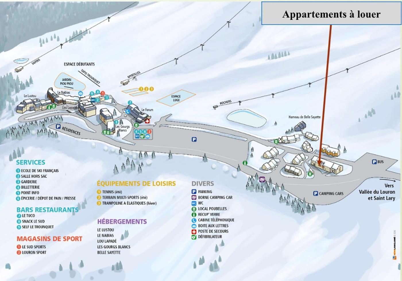 Génos Appartement Alpin A 200M Des Pistes מראה חיצוני תמונה